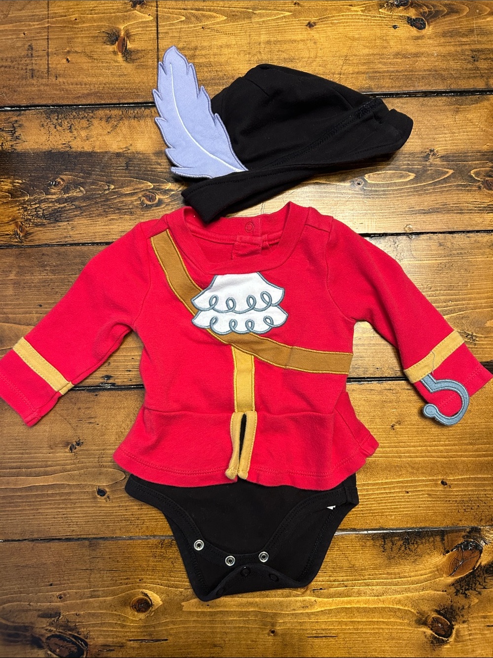 Disney Baby Captain Hook Halloween costume